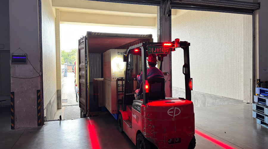 衣物烘干機(jī)出貨英國(guó)，開(kāi)啟合作新篇