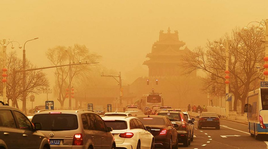 北方今年首場沙塵來襲！沙塵暴下衣服干衣機(jī)的干衣優(yōu)勢(shì)