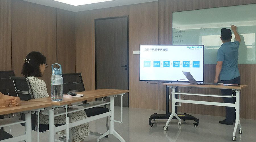 強(qiáng)化知識(shí) 提升技能！金環(huán)電器開展衣物烘干機(jī)產(chǎn)品知識(shí)培訓(xùn)