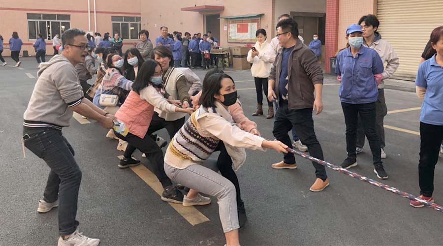 凝心聚力 辭舊迎新！金環(huán)電器開展跨年文娛活動