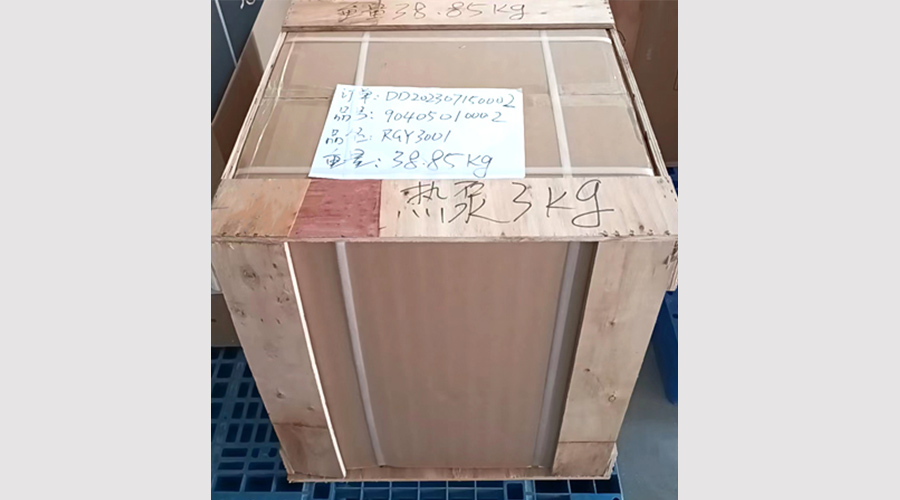 吸引客戶關(guān)注！金環(huán)電器熱泵滾筒干衣機小樣出貨國外