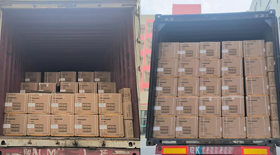 時(shí)間就是金錢(qián)！金環(huán)電器快速完成松下衣物烘干機(jī)發(fā)貨