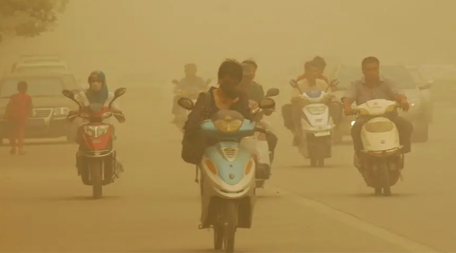 青海沙塵滾滾！小型烘干機輕松解決風(fēng)沙天氣下干衣問題